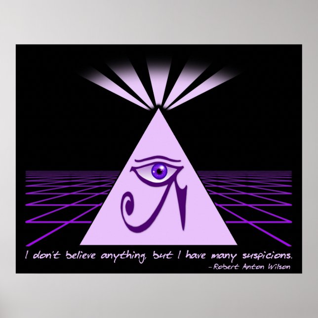 Je ne crois rien Poster (Devant)