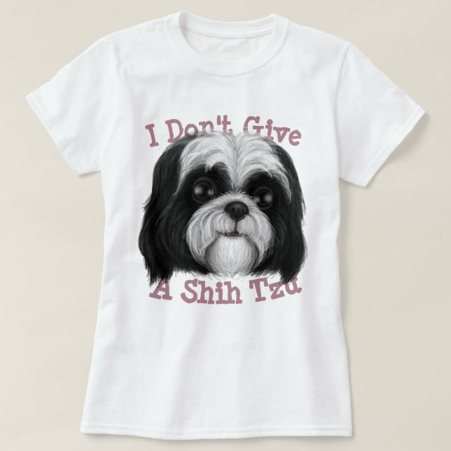 Je ne donne pas un Tzu Chiite ! T-shirts (Design devant)