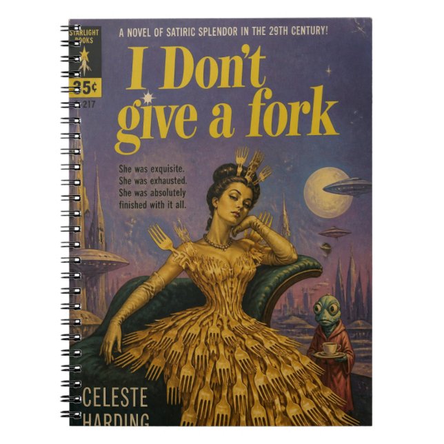 Je ne donne un fourchette Journal de couverture de (Devant)