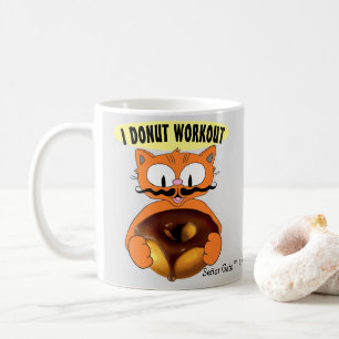 Je NE FAIS PAS DE SPORT Tasse humoristique Beignet