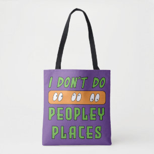 Je ne fais pas Sac fourre-tout Peopley Places