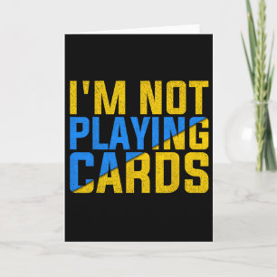 Je ne joue pas aux cartes United Ukraine 2025 2