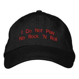 "Je Ne Joue Pas De Rock 'N Rouleau - casquette Rég