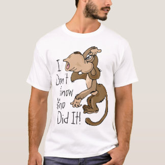 Je ne l'ai pas fait ! T-shirt drôle pour des