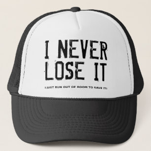 Je ne le perds jamais Casquette de moto tout-terra