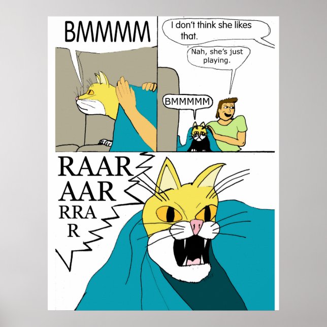 Je ne pense pas qu'elle aime ce poster (Devant)