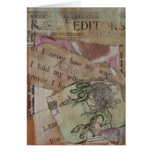 Je Ne Perds Jamais Mon Chemin Collage Médiatique M