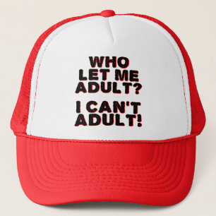 Je ne peux pas Adult Funny Casquette Casquette
