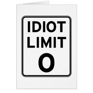 Je ne peux pas avoir affaire avec plus d'idiots