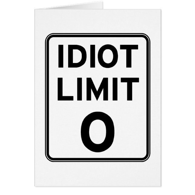 Je ne peux pas avoir affaire avec plus d'idiots (Devant)