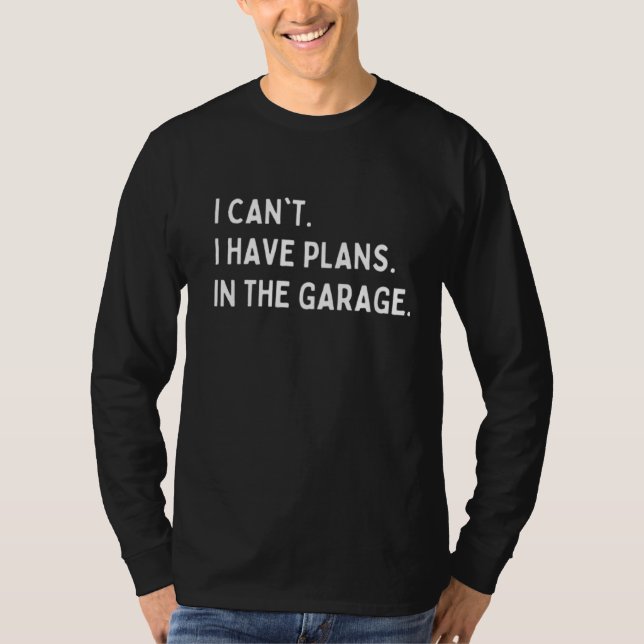 JE NE PEUX PAS AVOIR DE PLANS DANS LE T-shirt GARA (Devant)