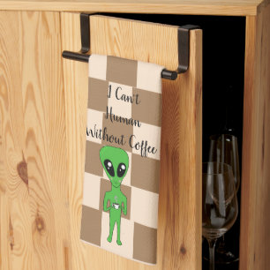 Je ne peux pas être humain sans serviette de café