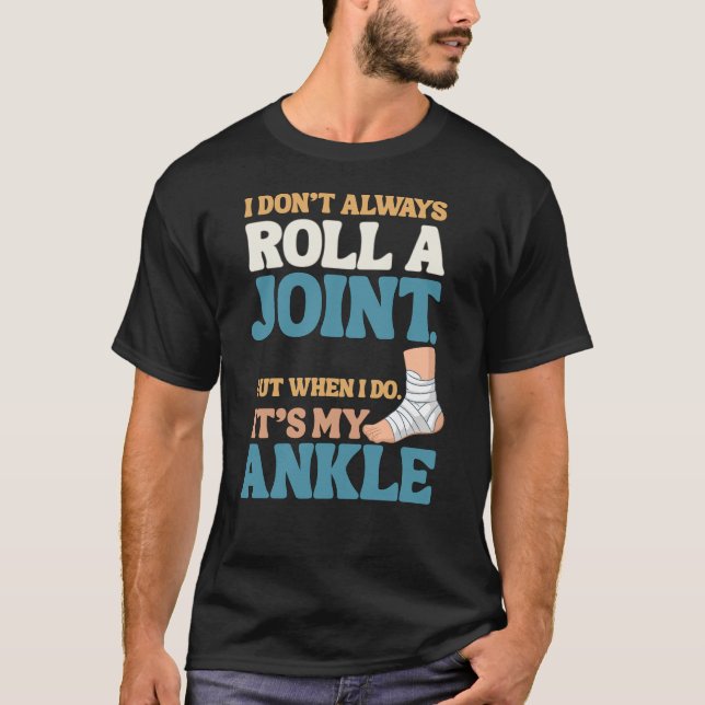 Je ne roule que des chevilles T-shirt (Devant)
