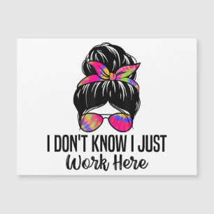 Je ne sais pas que je travaille ici Citations de s