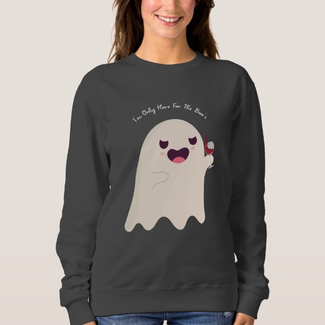 Je ne suis ici que pour le Sweatshirt du Boo (Devant)