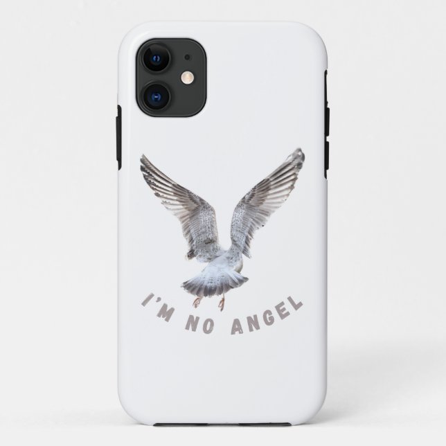 Je ne suis pas Angel Seagull iPhone 11 Coque (Dos)