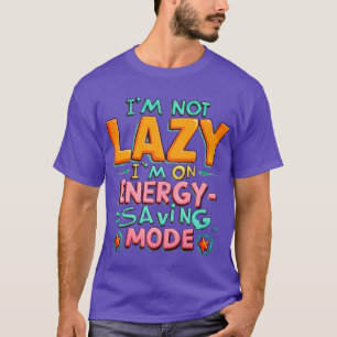 Je ne suis pas blasé, je suis en T-shirt en mode é
