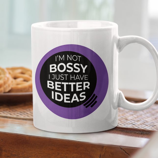 Je ne suis pas Bossy... Mug (v2) (Créateur téléchargé)