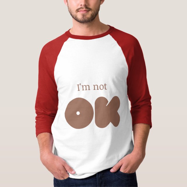 Je ne suis pas d'accord T-shirt (Devant)
