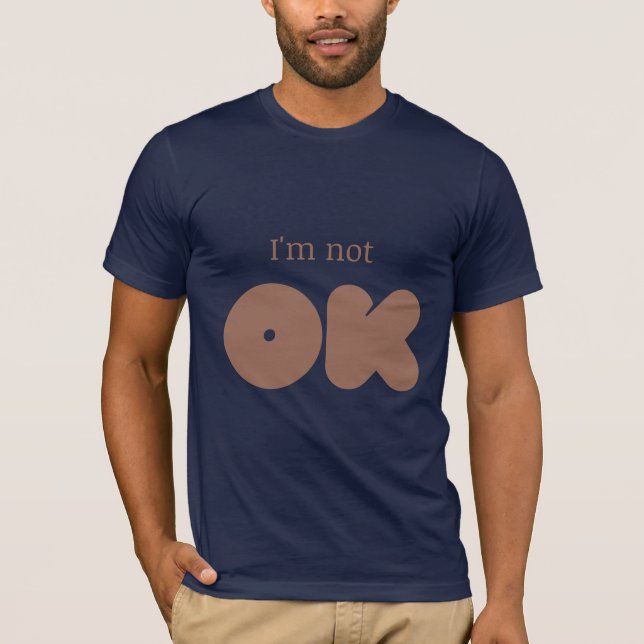 Je ne suis pas d'accord T-shirt (Devant)