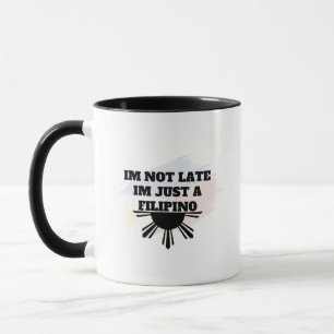 Je ne suis pas en retard, je suis juste un mug phi