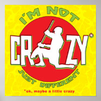 Je ne suis pas fou, Poster de Lacrosse Goalie