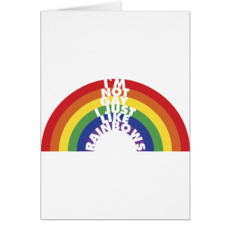 Je ne suis pas gai, j'aime juste des arcs-en-ciel