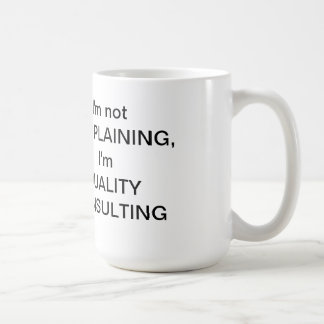 Je ne suis pas tasse PLAIGNANTE