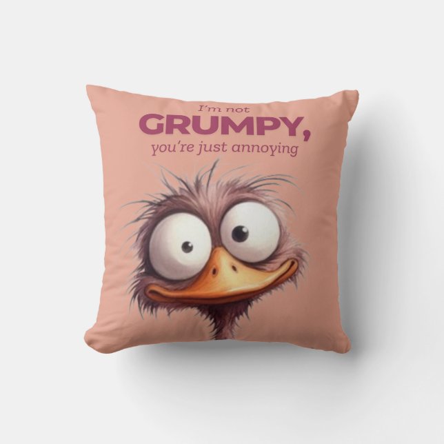 Je ne suis pas un Coussin grincheux - juste au rep (Recto)