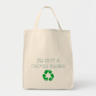 Je ne suis pas un sac de papier, réutilisant