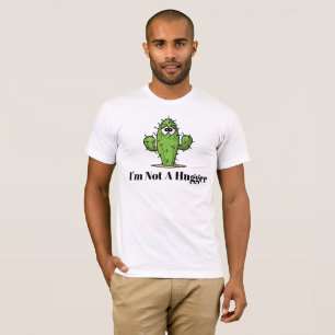 Je ne suis pas un T-shirt de cactus de Hugger