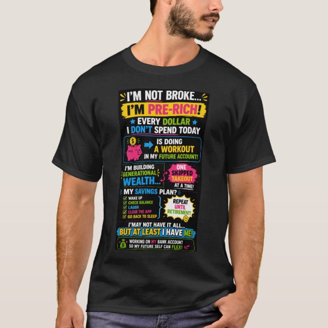 Je ne suis pas un Tshirt cassé  (Devant)