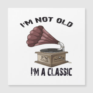 Je ne suis pas vieux, je suis classique