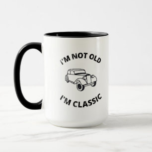 Je ne suis pas vieux, je suis classique Tasse à ca