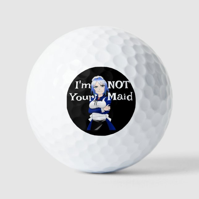 Je ne suis pas votre balle de golf de bonne (Recto)