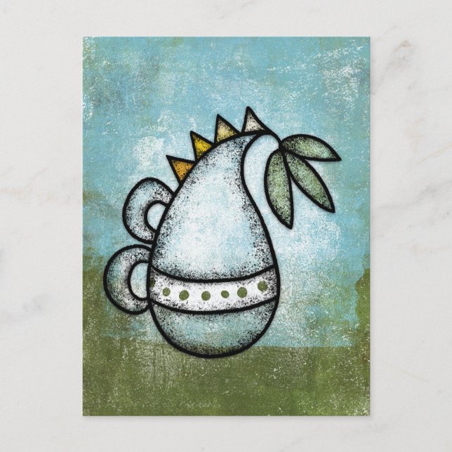 Je ne tuerai pas ma carte postale de plante (Devant)