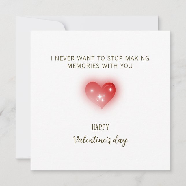 Je ne veux jamais arrêter de créer des souvenirs a (Devant)