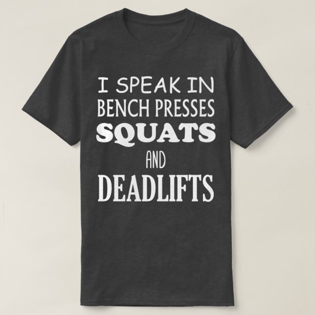 Je Parle Dans Les Robes De Banc De Squats Et Les H (Design devant)