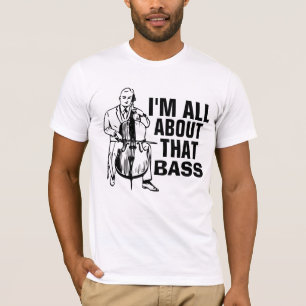 Je parle de BASS, T-shirts Mens Funny