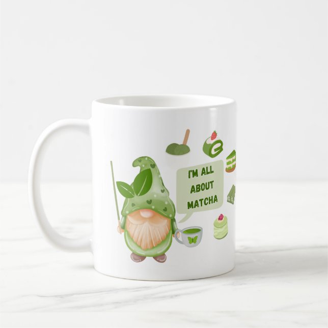 Je parle de matcha Mug (Gauche)