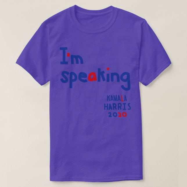 Je parle dit Kamala Kids TShirt (Design devant)
