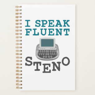 Je parle Fluent Steno Court Reporter Stenographer