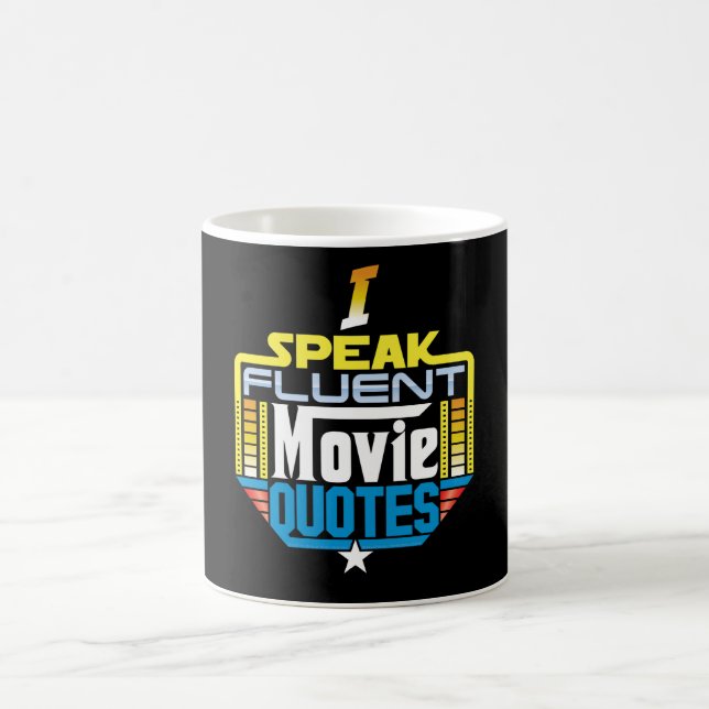 Je parle la tasse fluidee de citations de film (Centre)