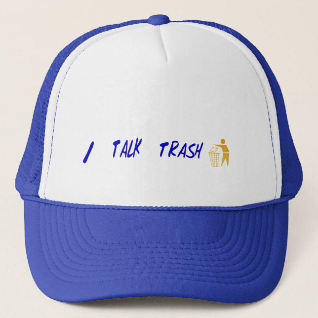 JE PARLE le casquette de DÉCHETS (Devant)