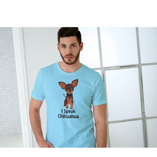 Je parle le t-shirt Chihuahua (Créateur téléchargé)