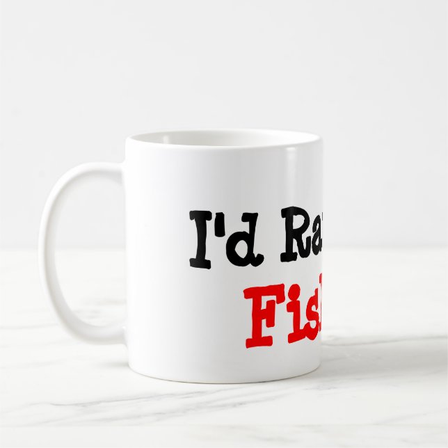 Je pêcherais plutôt la tasse (Gauche)
