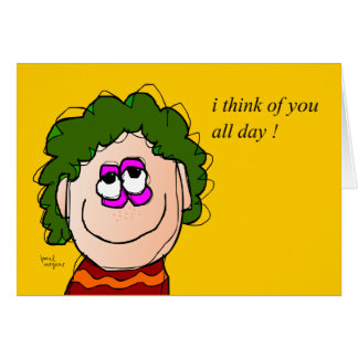 je pense à vous toute la journée