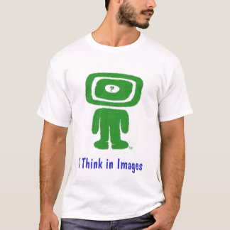 Je pense dans le T-shirt d'autisme d'images