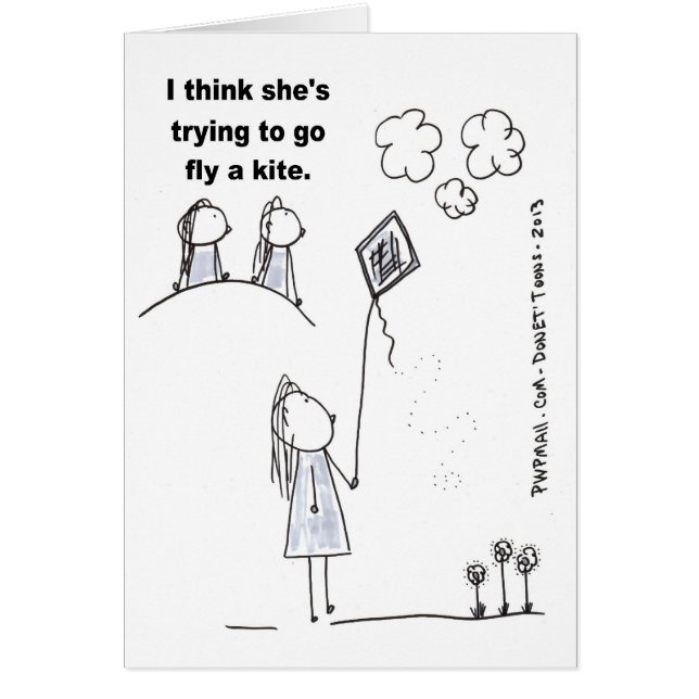 Je pense qu'elle essaie d'aller faire voler un cer (Devant)