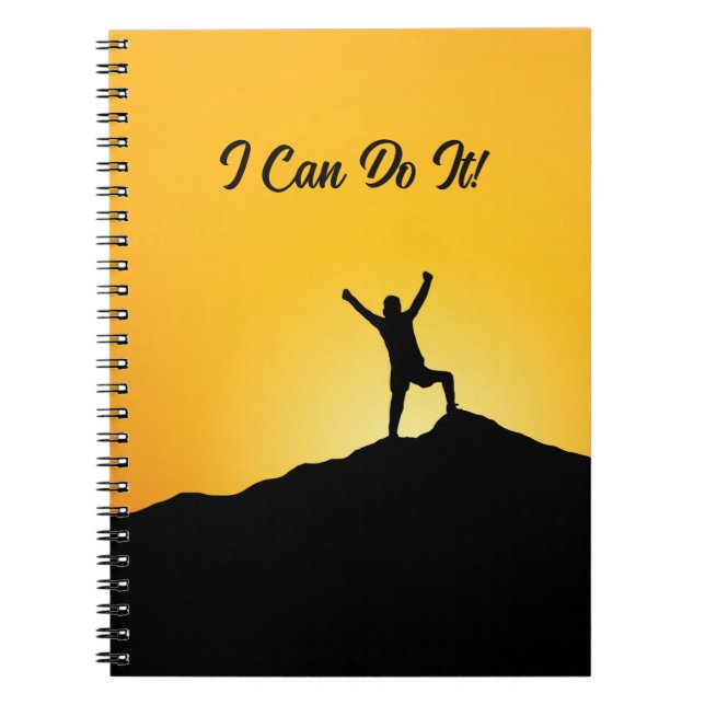Je Peux Le Faire ! Carnet motivationnel (Devant)